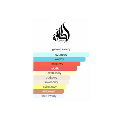 Lattafa Ana Abiyedh Coral - Odlewka perfum